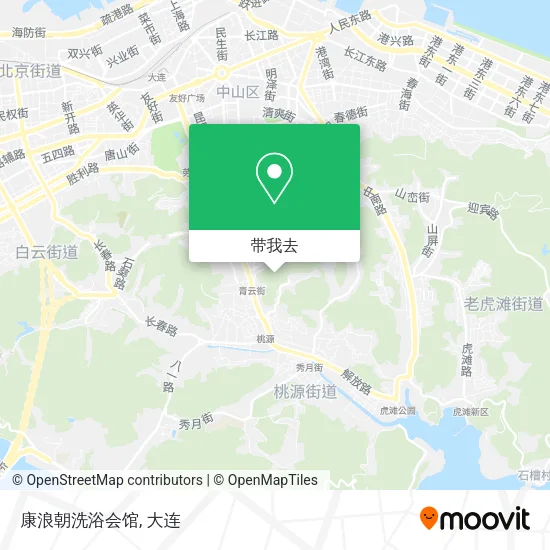 康浪朝洗浴会馆地图