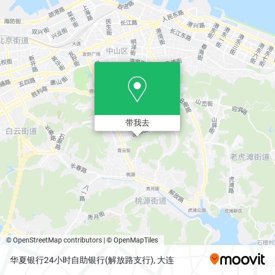 华夏银行24小时自助银行(解放路支行)地图