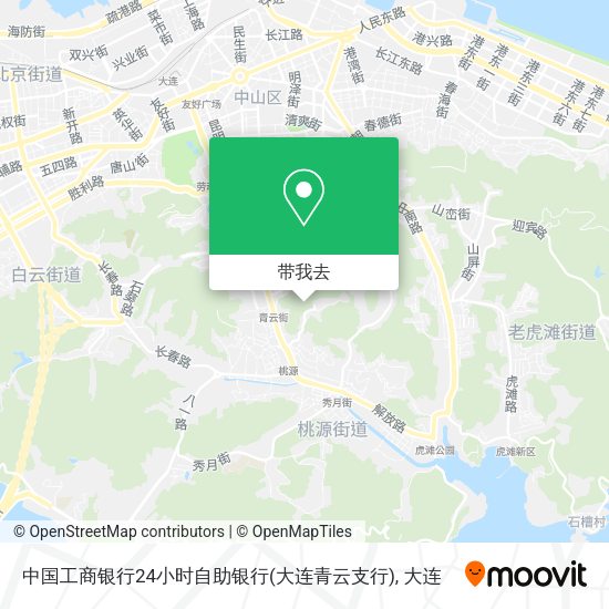 中国工商银行24小时自助银行(大连青云支行)地图