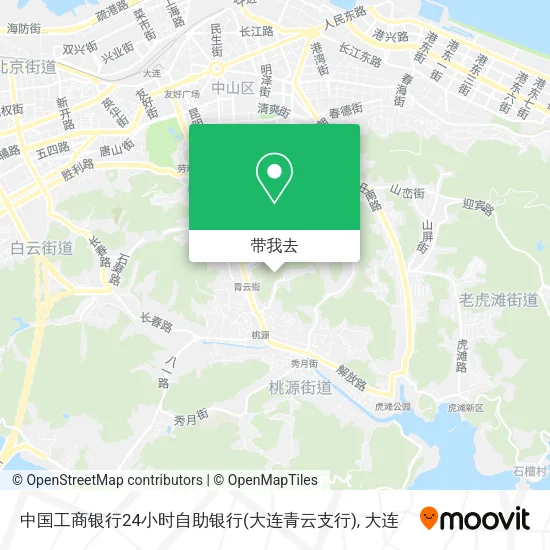 中国工商银行24小时自助银行(大连青云支行)地图