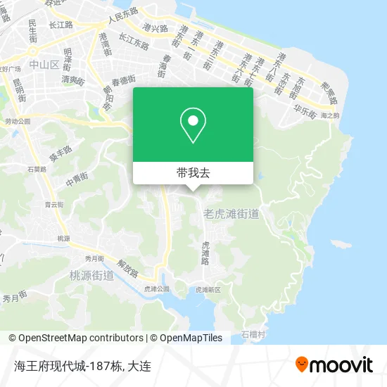 海王府现代城-187栋地图