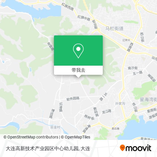 大连高新技术产业园区中心幼儿园地图