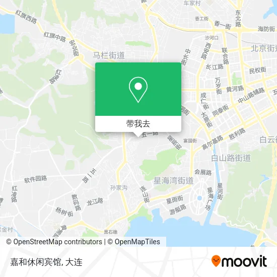 嘉和休闲宾馆地图