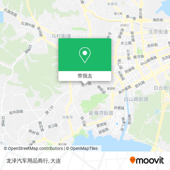 龙泽汽车用品商行地图