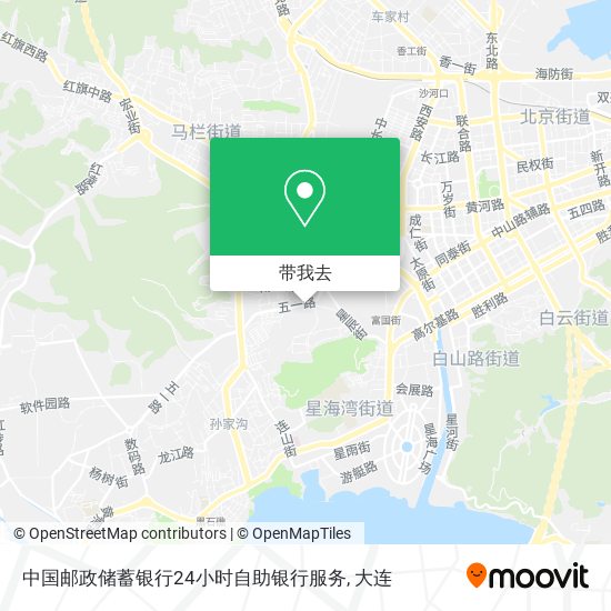 中国邮政储蓄银行24小时自助银行服务地图