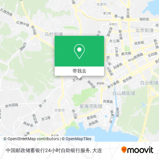 中国邮政储蓄银行24小时自助银行服务地图