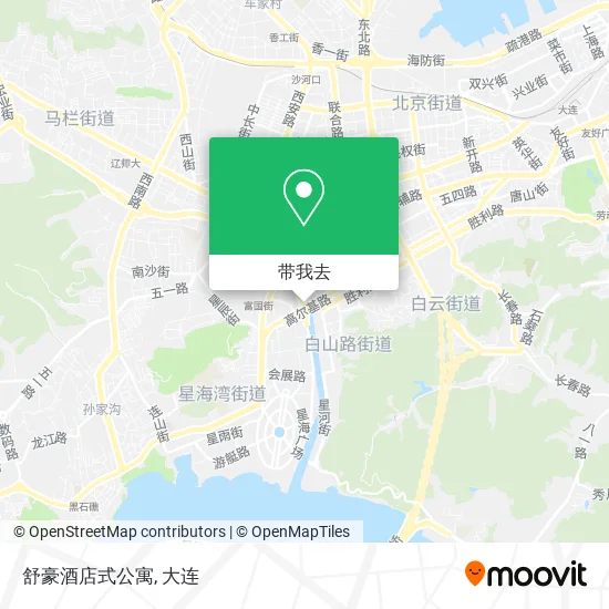 舒豪酒店式公寓地图