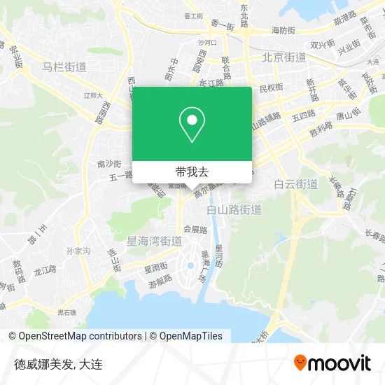 德威娜美发地图