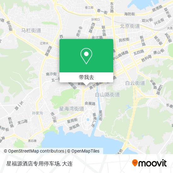 星福源酒店专用停车场地图