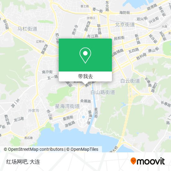 红场网吧地图
