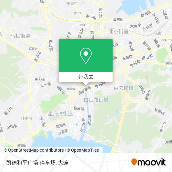 凯德和平广场-停车场地图