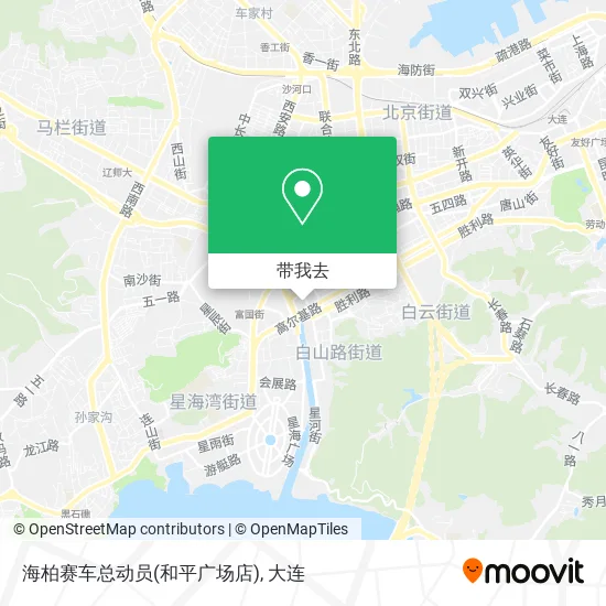 海柏赛车总动员(和平广场店)地图