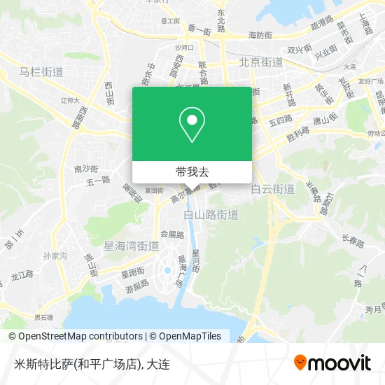 米斯特比萨(和平广场店)地图