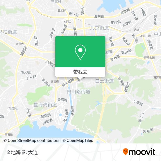 金地海景地图