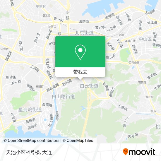 天池小区-4号楼地图