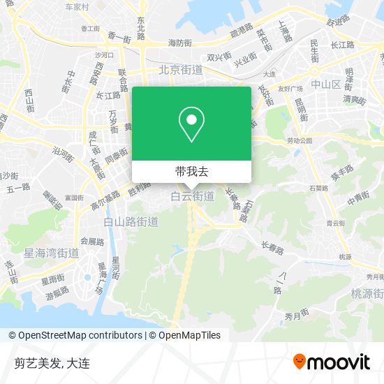 剪艺美发地图