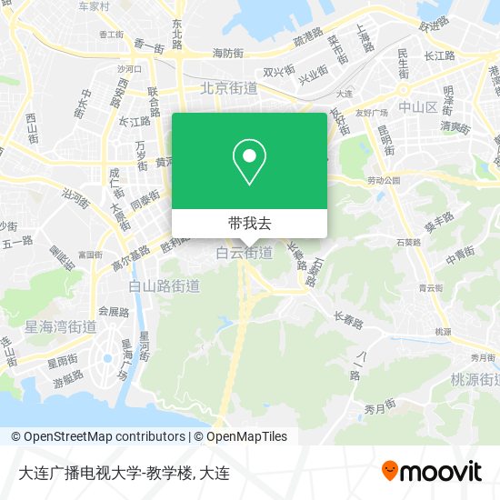大连广播电视大学-教学楼地图