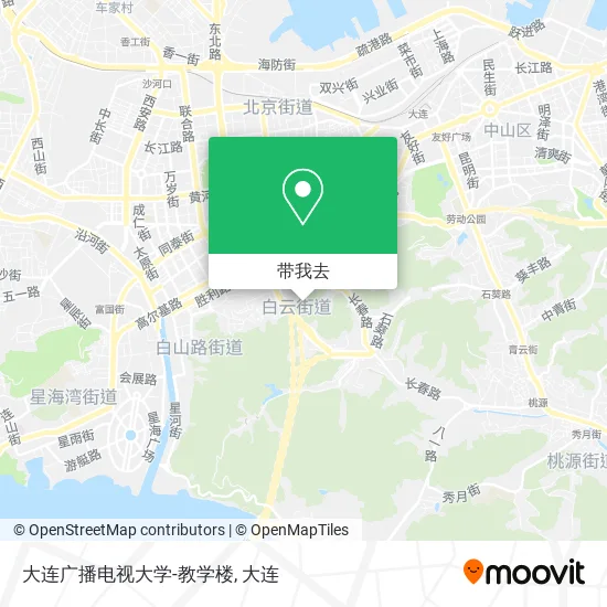 大连广播电视大学-教学楼地图