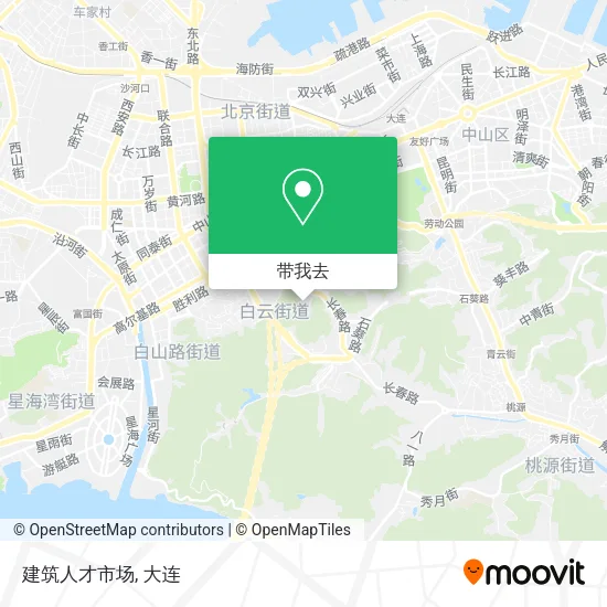 建筑人才市场地图
