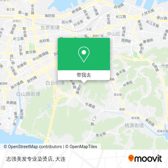 志强美发专业染烫店地图