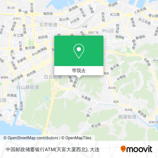 中国邮政储蓄银行ATM(天富大厦西北)地图