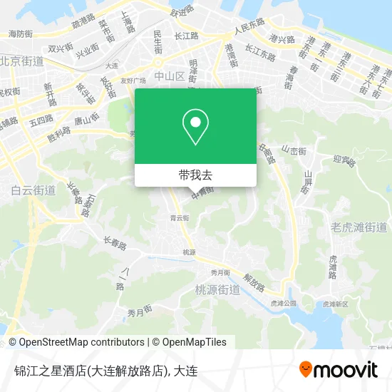 锦江之星酒店(大连解放路店)地图