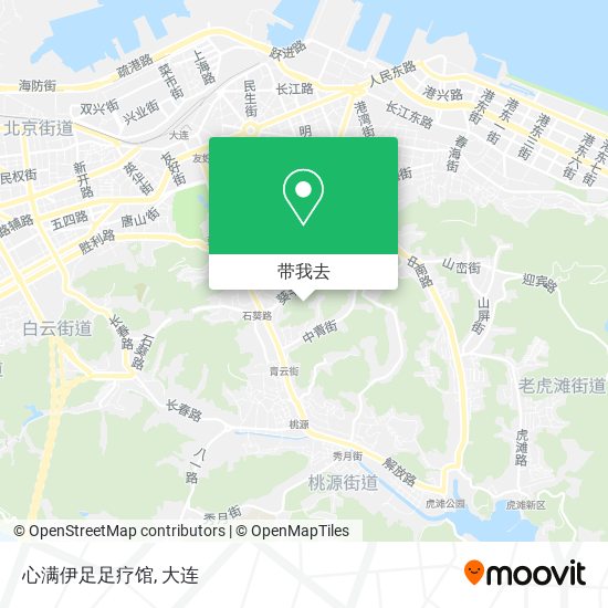 心满伊足足疗馆地图