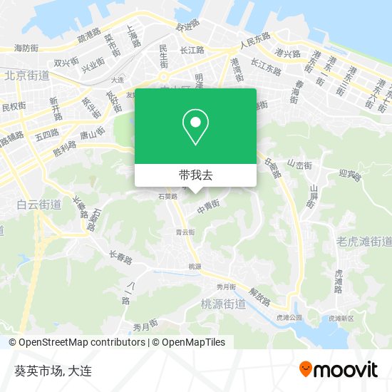 葵英市场地图