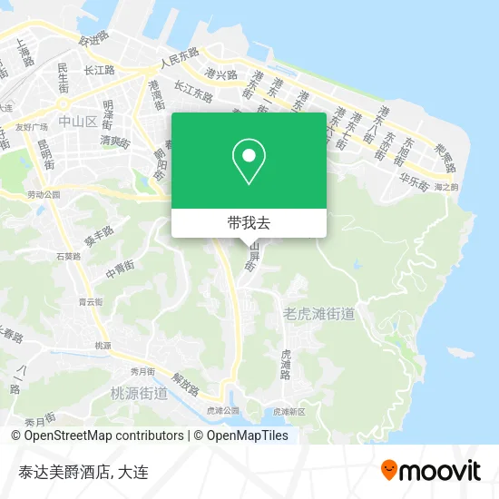 泰达美爵酒店地图
