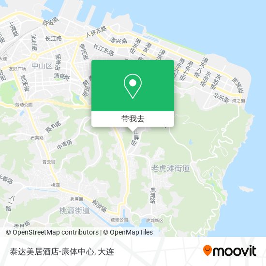 泰达美居酒店-康体中心地图