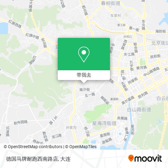 德国马牌耐跑西南路店地图