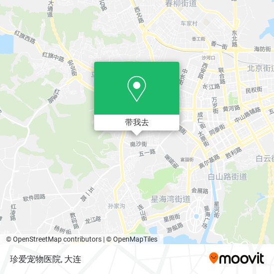 珍爱宠物医院地图