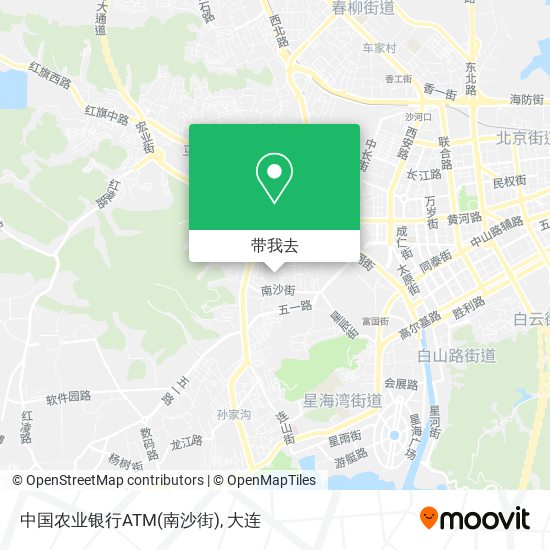 中国农业银行ATM(南沙街)地图