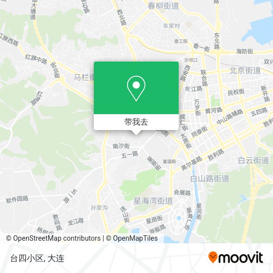 台四小区地图