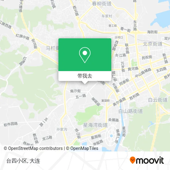 台四小区地图