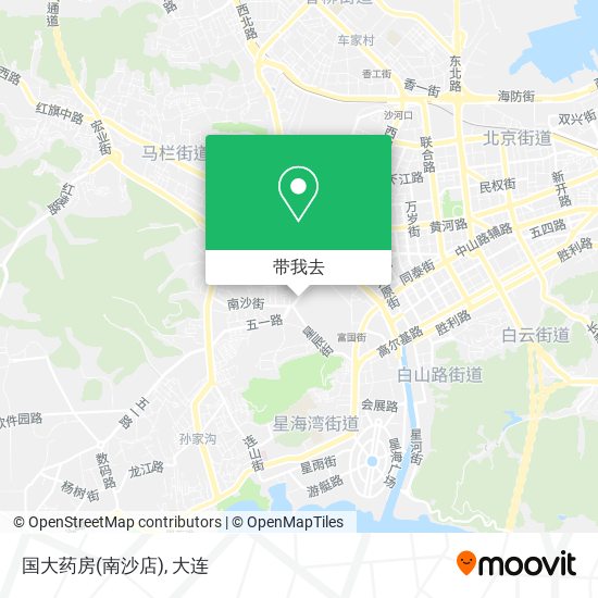 国大药房(南沙店)地图