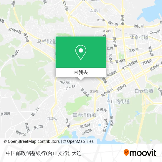 中国邮政储蓄银行(台山支行)地图