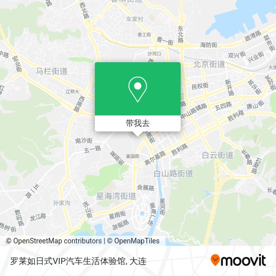 罗莱如日式VIP汽车生活体验馆地图