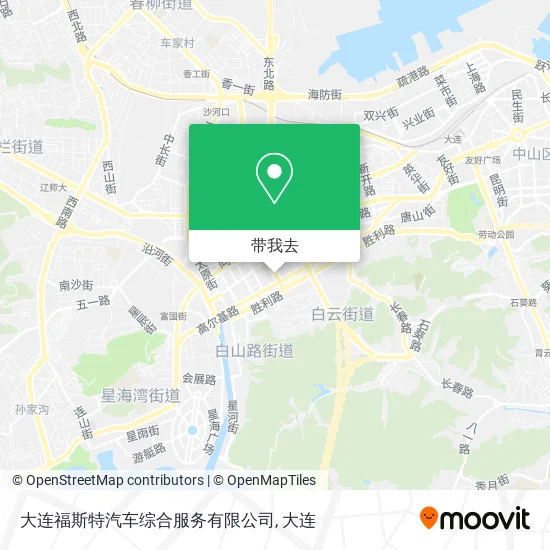 大连福斯特汽车综合服务有限公司地图