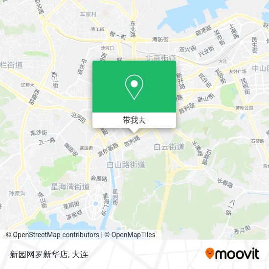 新园网罗新华店地图