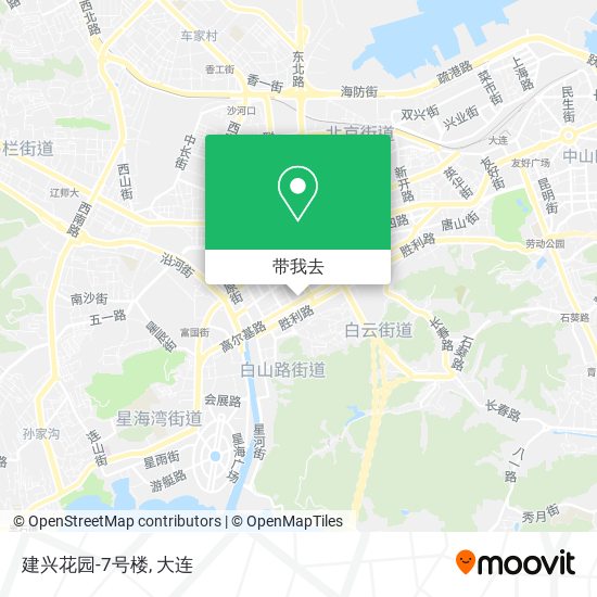 建兴花园-7号楼地图