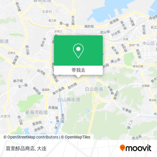 晨萱醇品商店地图