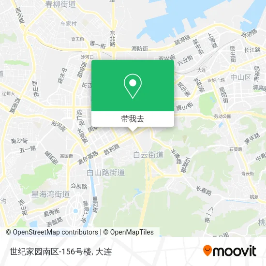 世纪家园南区-156号楼地图