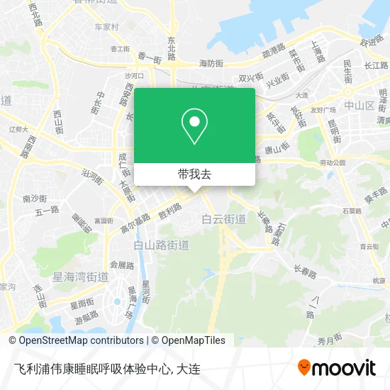 飞利浦伟康睡眠呼吸体验中心地图