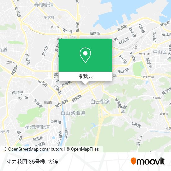 动力花园-35号楼地图