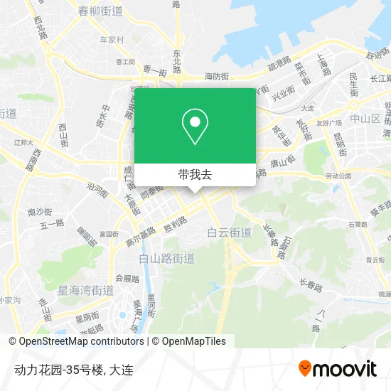 动力花园-35号楼地图