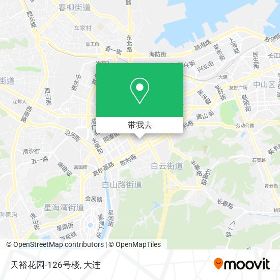 天裕花园-126号楼地图