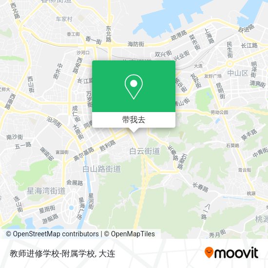 教师进修学校-附属学校地图