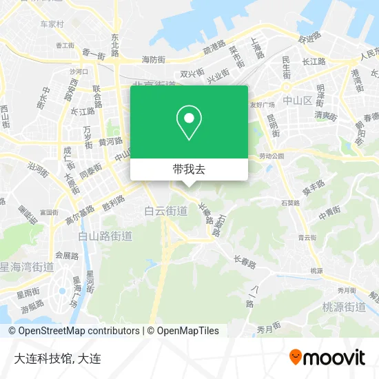 大连科技馆地图