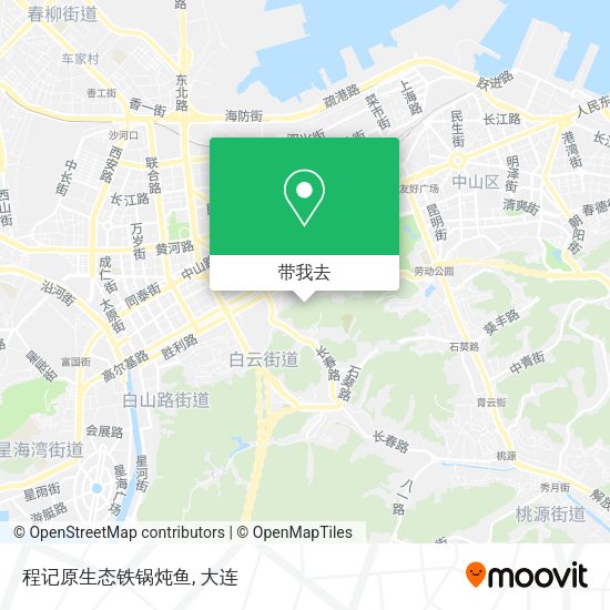 程记原生态铁锅炖鱼地图